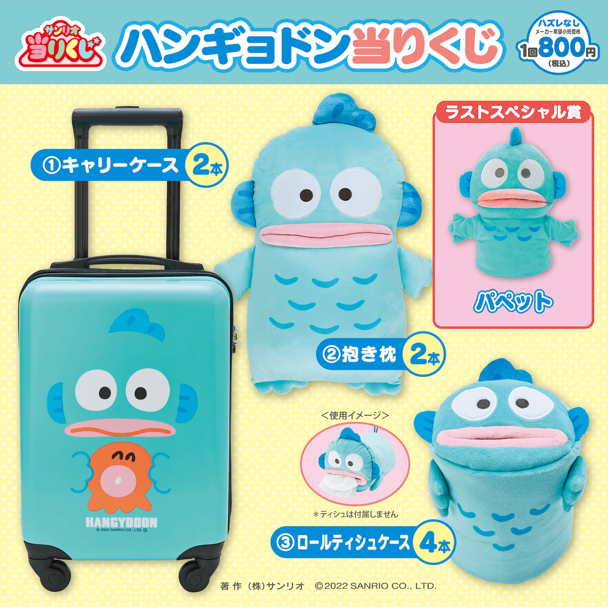新品!ハンギョドンキャリーケース!