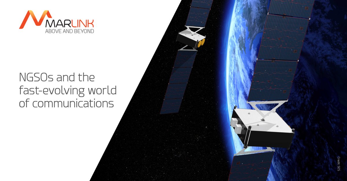 Marlink_News's tweet photo. What are NGSO’s and what do LEO and MEO mean for remote #connectivity? Our blog examines non-geostationary orbits with their potential for faster throughput, lower latency & cheaper connectivity. #NGSO #Digitalisation #SmartNetworkSolutions #hybridnetwork
https://t.co/wKOrvr1A5E https://t.co/nRPR3A674m