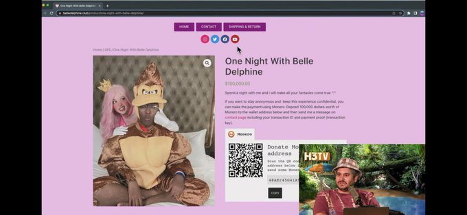 Well this is interesting 😅 sadly to let people know this website is FAKE and nothing to do with me. They<a href="/tag/unbanbelledelphine"class="tags"><span>#unbanbelledelphine</span></a>
