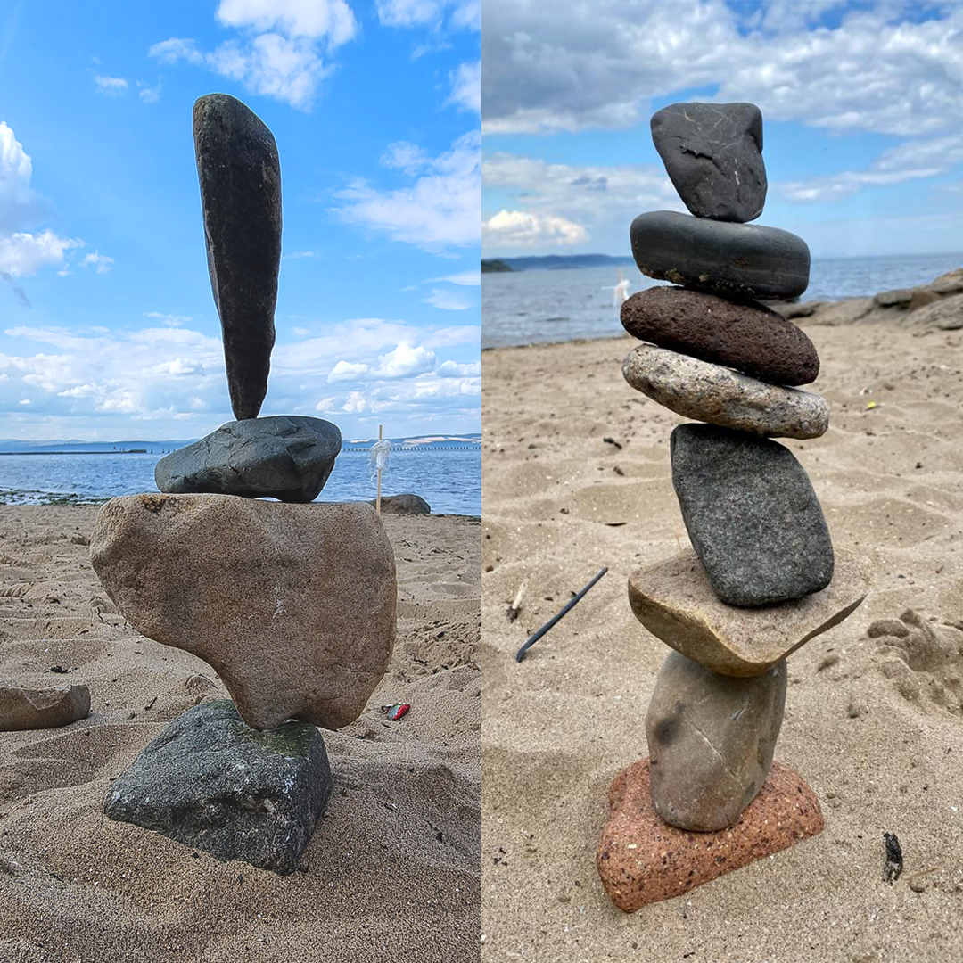 A day at the beach with the team and a stone stacking masterclass from our design lead Arron. What’s not to love? 

Same time next year, everyone?
 
#schoolsout #beachday #stonestacking 
#edinburgh #scottishsummers