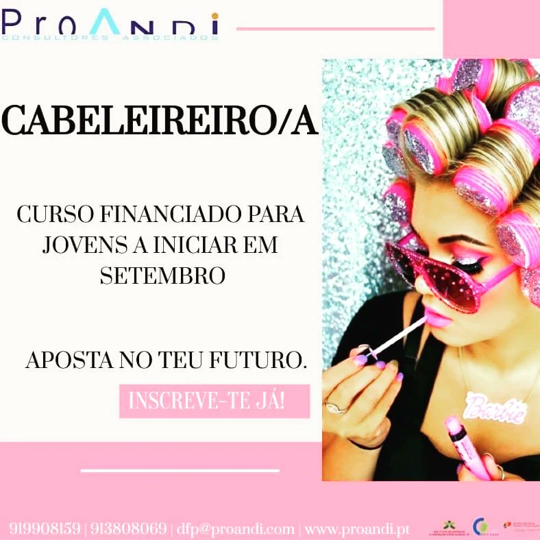 Proandi1's tweet photo. Na #Proandi vais descobrir a melhor versão de ti!⭐ Encontras na Proandi #cursos financiados para jovens Proandi! Continuam abertas as inscrições para os nossos cursos de aprendizagem para os jovens com o 9°ano completo e que queiram terminar o 12º ano de escolaridade. https://t.co/khewLOQtOx
