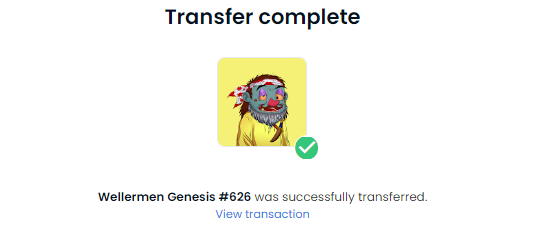 #RooooarAxie Congrats 66 Francis !! welcome to ship <a href="/WellermenNFT/">Wellermen</a> Mate