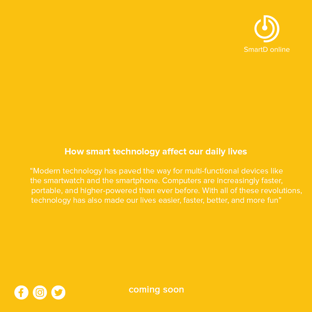 smartdonline's tweet image. #smartd #comingsoon