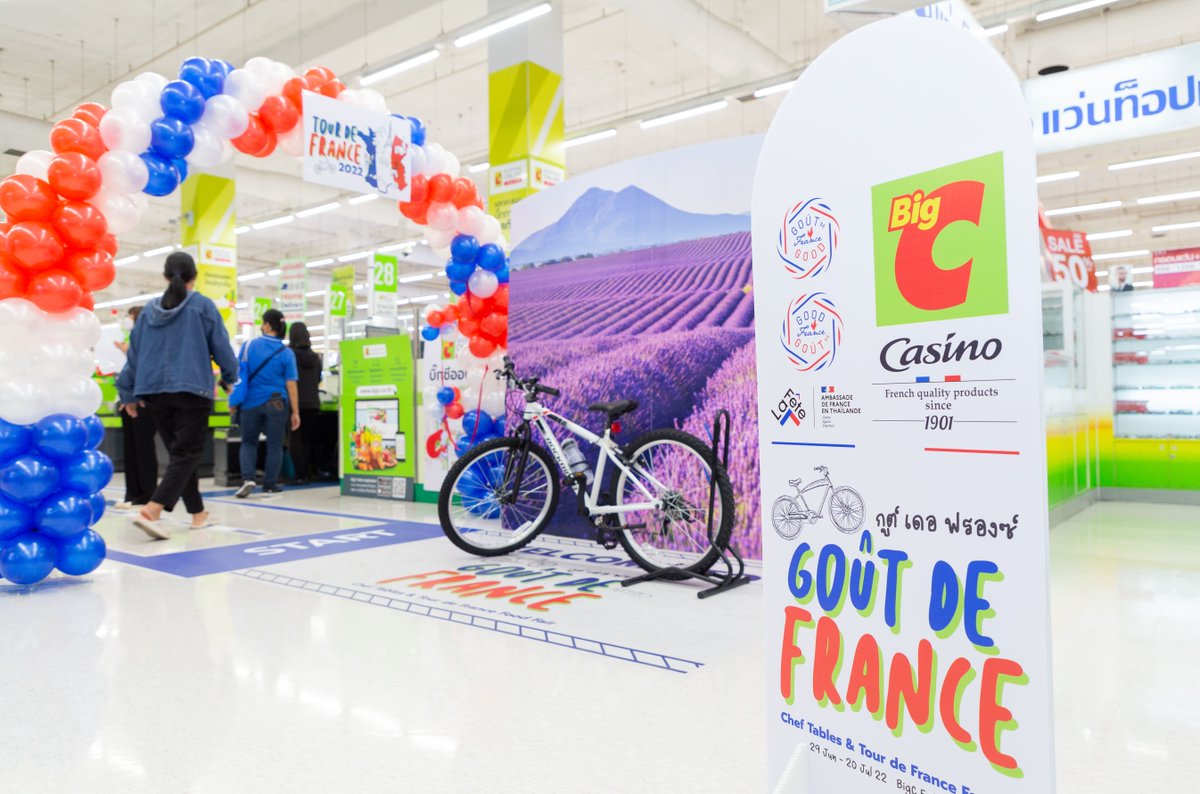 ExtenC_IP's tweet photo. In collaboration with the Embassy of France in Thailand and Big C, we celebrated the 7th edition of Goût de France / Good France 🇫🇷 

Relive this amazing experience through these photos 📷

#CasinoGlobal #CasinoGroup #Casino #CasinoAsia #BigC #Thailand #GoodFrance https://t.co/NLgwuawnb7