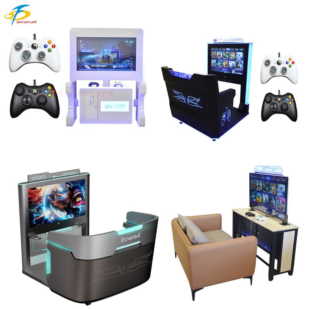 #Skyfun Commercial use, Console game machine with 100pcs games, Various configurations and different appearance, Economic version, Standard version, Deluxe version, Esports version
#LowInvestmment
#HighRevenue
#Arcade
#CommercialUse
#ConsoleGame