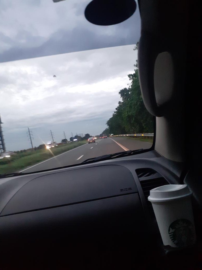 a cloudy afternoon ride