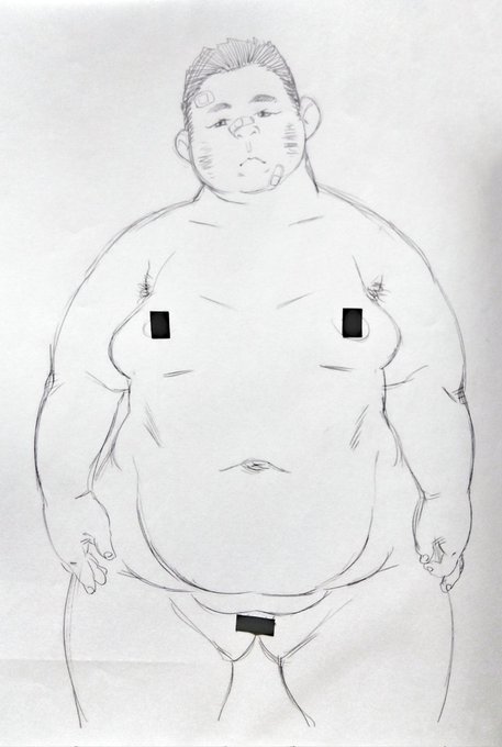 【工アコ彡ケ】毎週火曜日はデブ男子の日。今回のは割と前の時期の習作的な感じなので肉がたどたどしいです🥴
あと、Gよりの線を狙って描いたつもりがやはり付け焼き刃というか、元がヘテロエロ漫画家なんで色々至らない部分が多過ぎて、やっぱ自分では浅くしか描けないと実感したりした頃でした。 