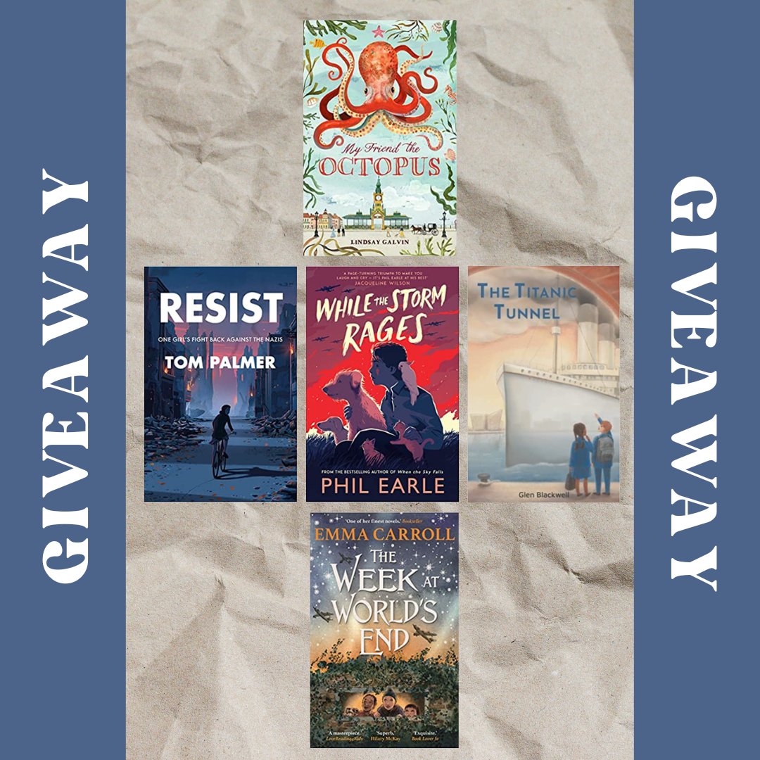 🔶🔷Parents/Teachers🔷🔶 Looking for something new to read this holiday? I'm running a competition to give away these 5 great books to one lucky winner. Entry via this link: kingsumo.com/g/smyti1/win-5… Ends 21st August