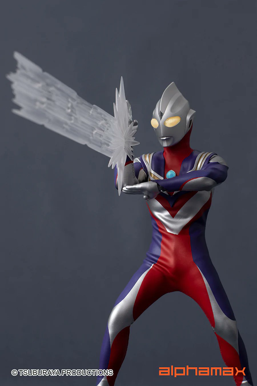 中国限定 アルファマックス ウルトラマンティガ フィギュア 短し