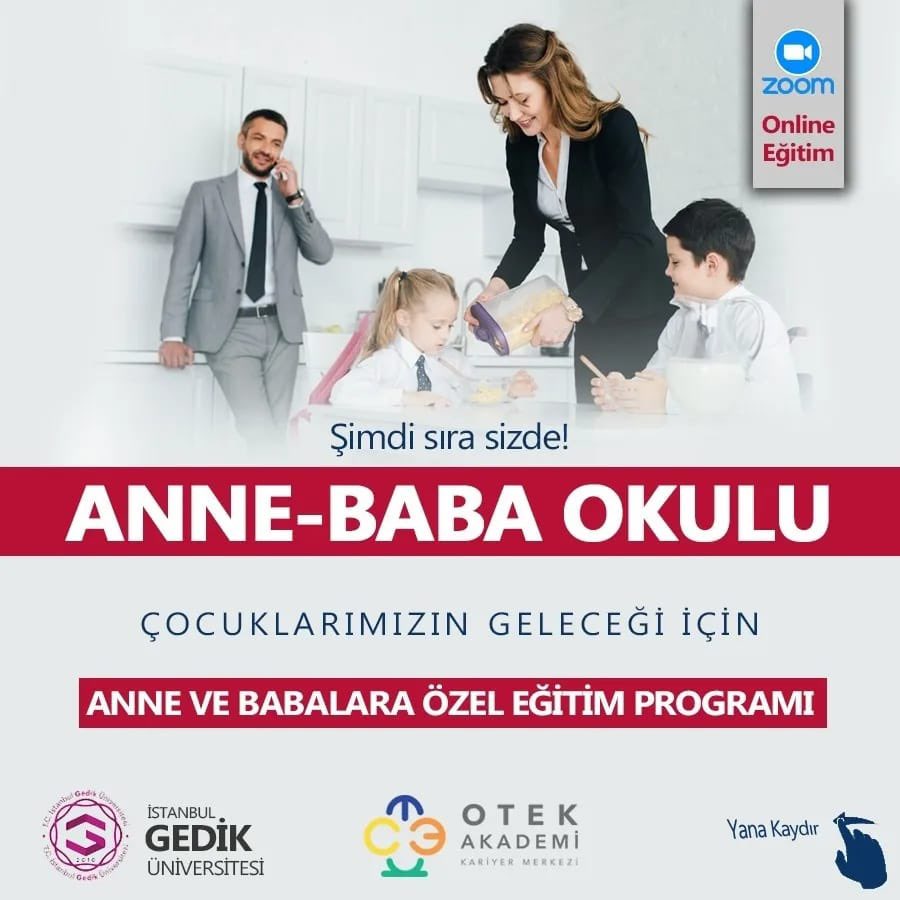 Türkiye’nin en kapsamlı Anne-Baba Okulu Eğitimi!

Detaylı bilgi ve iletişim için:
<a href="/otekakademi/">OTEK Akademi Kariyer Merkezi</a>