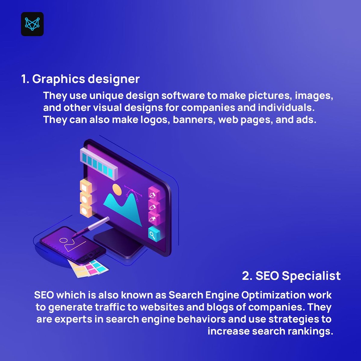 vitareels's tweet image. The tech industry is very vast and these are some non-coding roles you can work with it.
We will be talking about the coding roles next week. Stay tuned. 
#vitareels #techjobs #noncodingjobs #recruiters #waitlist