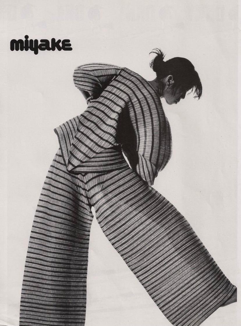 StreetFashion01's tweet image. Issey Miyake Ads (1990’s)