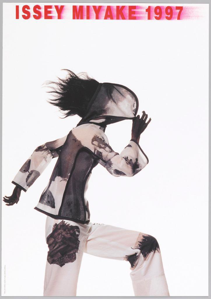 StreetFashion01's tweet image. Issey Miyake Ads (1990’s)