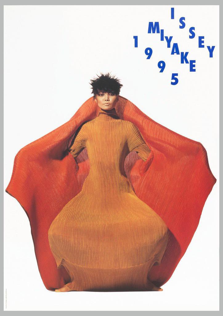 StreetFashion01's tweet image. Issey Miyake Ads (1990’s)
