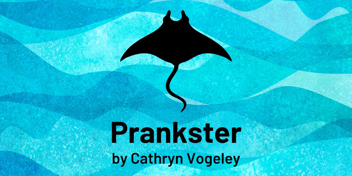 On my first time down as a certified scuba diver, I marveled over an extraordinarily large manta ray with its twenty-five-foot-wide wings until it aimed for me head on, its broad mouth open. —from PRANKSTER by <a href="/cvoge1/">cvoge</a> up now.

fiveminutelit.com/five-minutes/p…