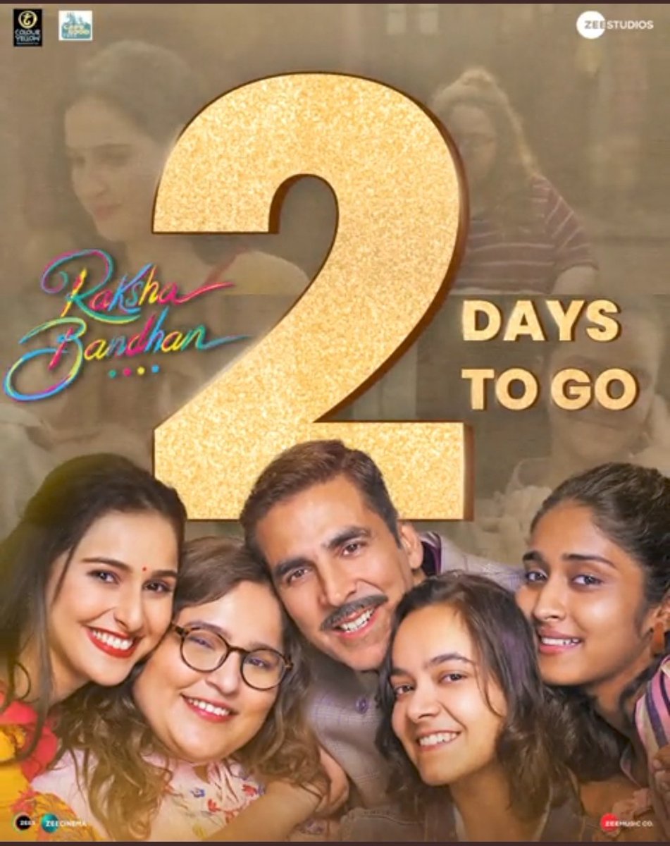 2 days to go for Raksha Bandhan, releasing at Piccadilly Cinema Leicester this Thursday! Advance bookings are available now at:

piccadillycinemas.co.uk/PiccadillyCine…

#RakshaBandhan #rakshabandhan2022 #rakshabandhanmovie #AkshayKumar #BhumiPednekar #AanandLRai #ColourYellowProductions
