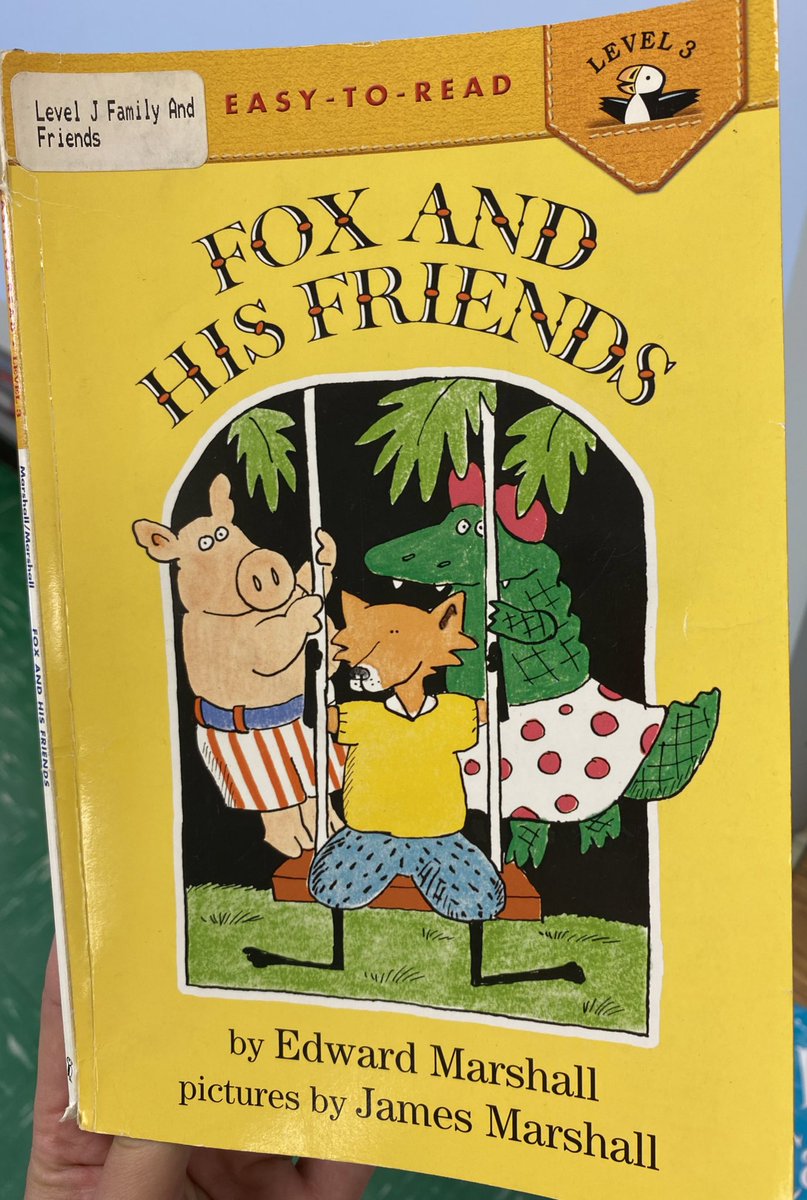 MsM_AAE's tweet photo. Yesterday we started a new book series!! We started reading stories from Fox And His Friends by Edward Marshall. Our amazing teacher started off with “Fox In Trouble” Ask us what happened!!! 🦊🐷🐊 @BMcClelland24 #ESY22 #Explorereading https://t.co/BzW4fRz7Dq