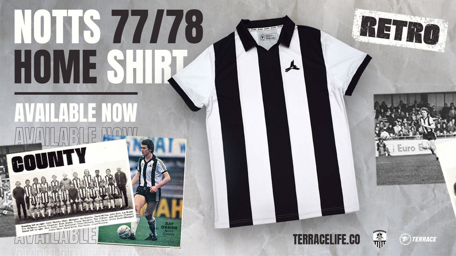 Notts county retro shirt 2025