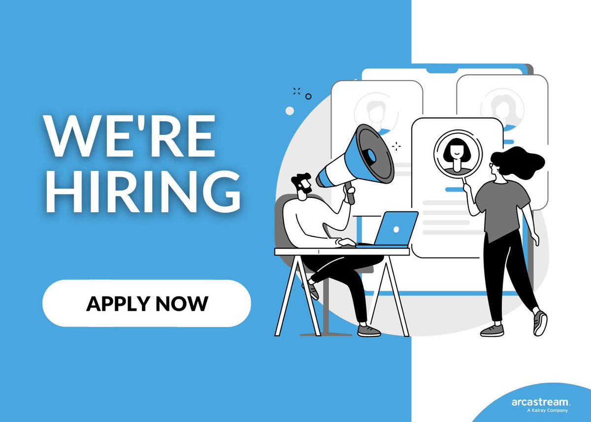 arcastream's tweet photo. We are excited to announce that #wearehiring for new role!

🚨 Sales Director
🚨 Dell Sales Lead
🚨 Sales Contracts Administrator

If you would like the #opportunity to join a fast growing business, apply now and #joinus.

👉🏽 https://t.co/WUK0oRshw1 https://t.co/bddGt4QEnh