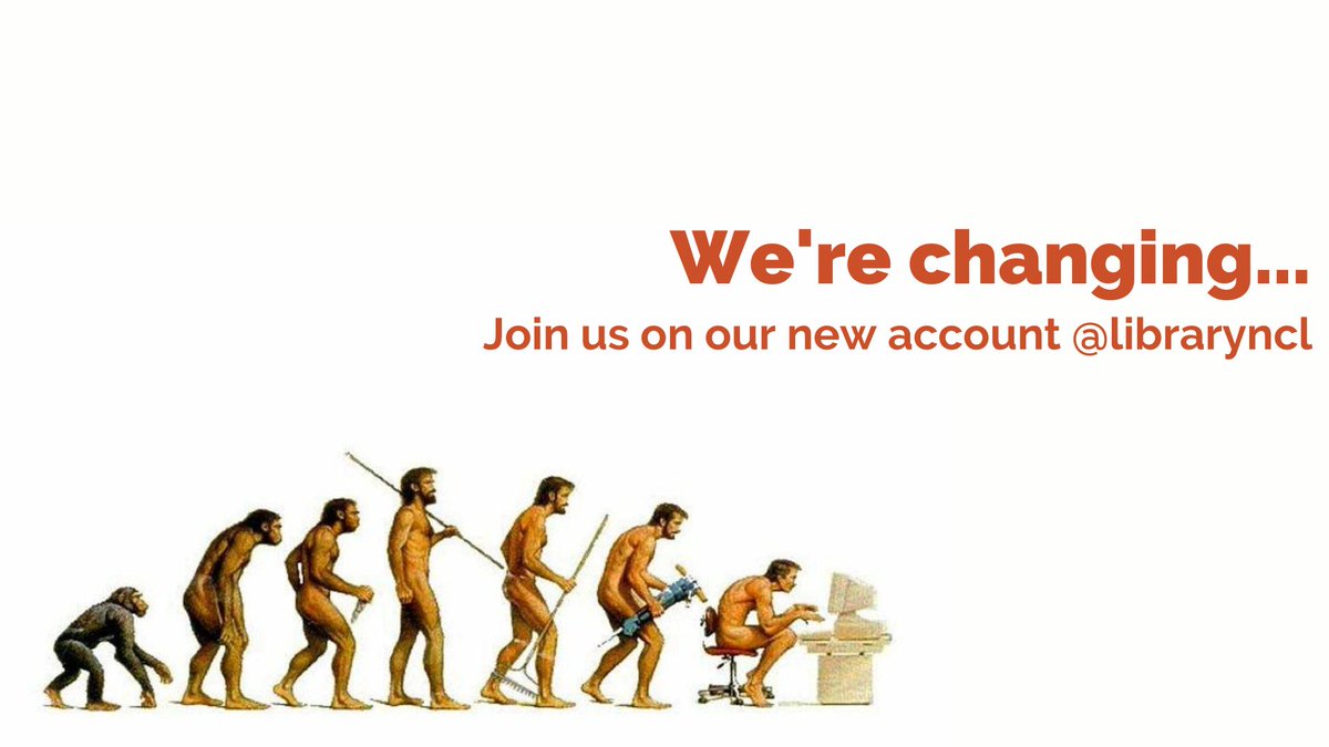 We're evolving into one library account with our colleagues at <a href="/nclliblaw/">Ncl Uni Law Library</a> <a href="/ncllibskills/">NCL Academic Skills and Study Support</a> <a href="/libraryncl/">Newcastle University Library</a>. Be sure to follow us and join the journey!