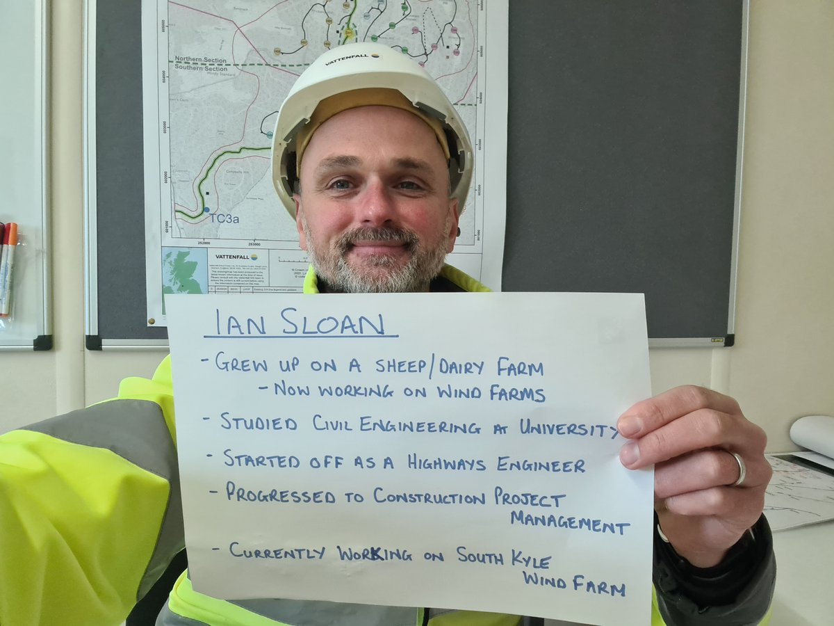 VattenfallUK's tweet photo. Best wishes to all receiving their #SQAresults today. The huge team currently building South Kyle Wind Farm in South West Scotland come from all kinds of backgrounds. We're leading the change in climate smarter careers: https://t.co/zQfAluPyTH.
#NoWrongPath #netzerojobs https://t.co/DW9QYQqSlj