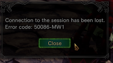 OviDiuSSwe's tweet photo. @MHinfo_en Why do i get this every 10-15 min when playing with friends ? And not with random players ? hmmm 🤔 https://t.co/ML2S5CGKqM