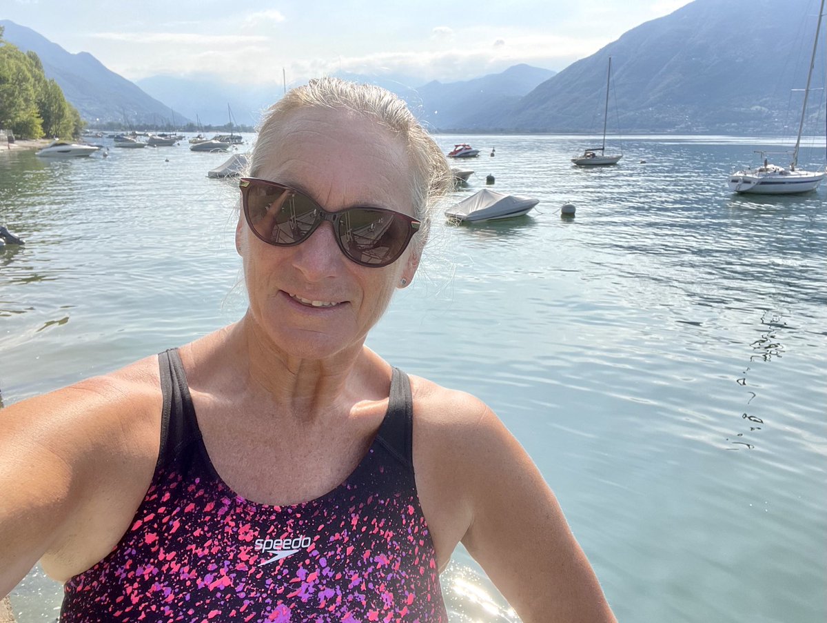 LouiseMangos's tweet photo. Ready for my pre-writing #OpenWaterSwim
#ExerciseYourBrain https://t.co/Spd4MSpYJA