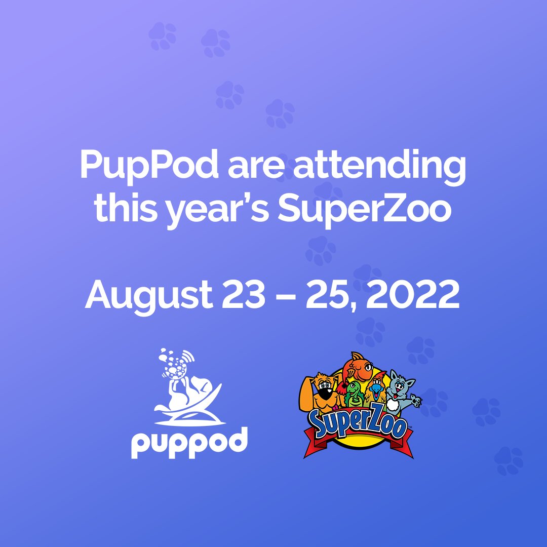 PupPod's tweet image. Did you hear the news? 

We’ll be attending this year’s Superzoo! 🐶

Come and see us at Booth 6311!

superzoo.org

#PupPod #animals #dogs