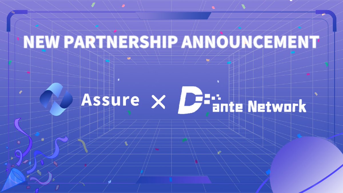 ElizabethC013's tweet photo. 🔥New Partnership🔥

We are happy to announce the partnership with @Assure_pro 

Assure is a Web3.0 decentralized digital wallet, as well as an aggregated management platform for encrypted assets.

🍾Cheers!

#Web3 https://t.co/zoW9rhqNOK