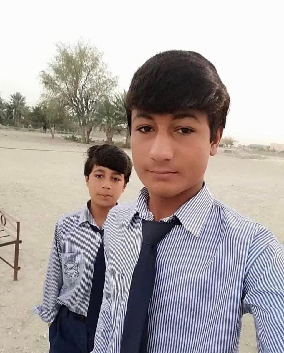 NaseerAhmed184's tweet photo. 2 Brothers #Brahumdagh_Mussa student 9th grade & #Balach_Mussa student of 4th grade. Both brothers have been forcibly abducted by Pakistani security forces during a raid in their House #Danok area #Turbat, Balochistan. #EnforcedDisappearances https://t.co/EKmhPpWL1S