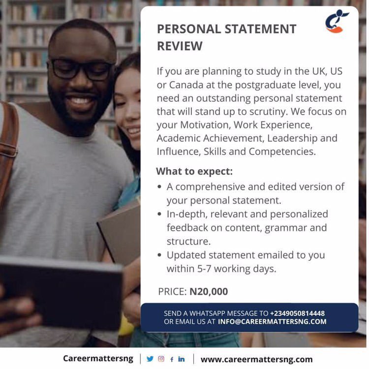 creative personal statement examples
