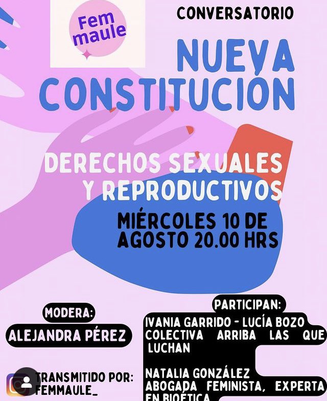 Conversatorio #NuevaConstitucion 10 de AGOSTO x IG