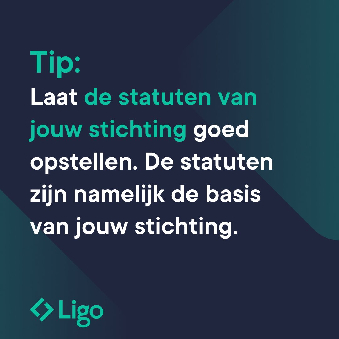 Denk jij eraan een stichting op te richten? ✍️

In ons blog artikel vertellen wij jou alles wat je moet weten over de statuten van een stichting. Daarnaast geven je handige tips bij het laten opstellen van je statuten.

Lees nu het blog artikel👇

blog.ligo.nl/statuten-van-e…