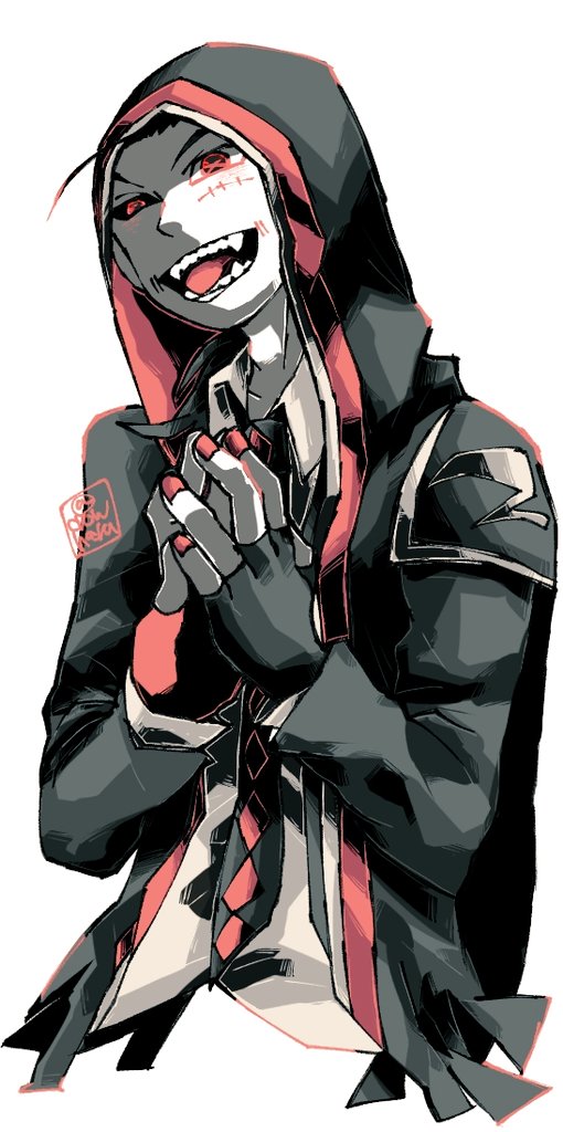 第五人格。 傭兵君。（猟犬） 笑顔。