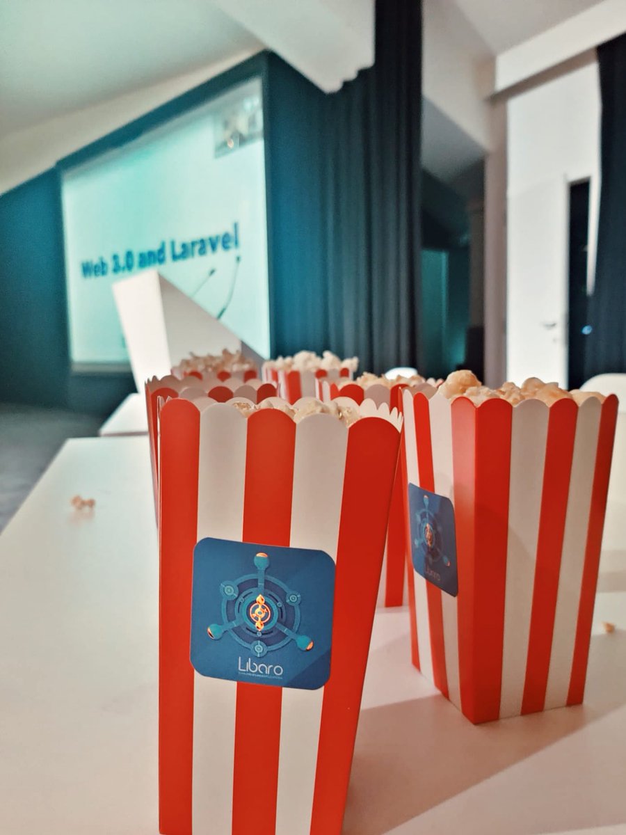 Libarosoftware's tweet image. Libaro @ our Laracon Watchparty. Feel free to come and join! 🪐🍿