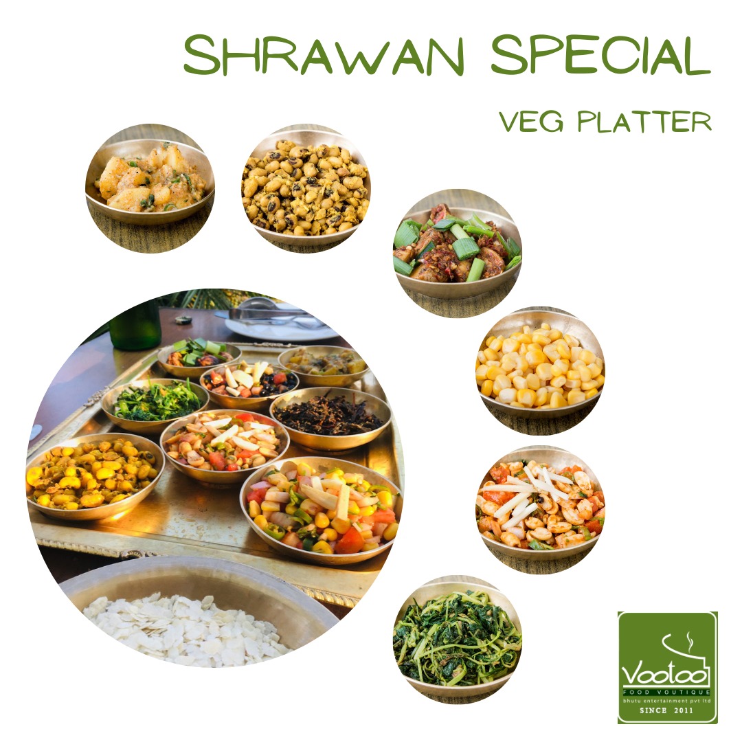 Vootoo7's tweet photo. Did you know Vootoo has Shrawan Special Veg platter?
Satisfy your taste buds even if you're fasting 🤤🥳

.

#vootoo #foodie #khajaset #vootoospecial #shrawanspecial #vegplatter #vegkhajaset #kathmandu #thamel #nepal #nepali https://t.co/PkWFCsMEL5