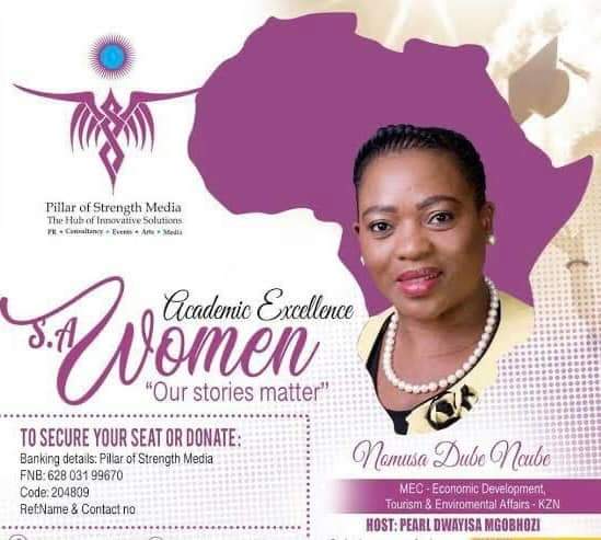 POSMedia1's tweet photo. Happy Women’s day  Mbokodo✊🏿🇿🇦

We dedicate this day to Mama Nomusa Dube Ncube
KZN Premier’s Office✅

Women are taking up space and cementing themselves 

‘The future is indeed female👨🏽‍🎓💫✊🏿’ @POSMedia1 @LwandaKaDuma @madwayisa https://t.co/JX7Y3aJiAT