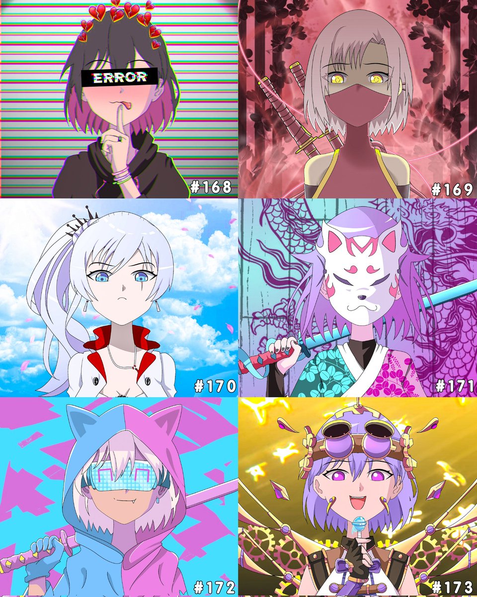 Helloo GM #NFTCommunity ✨

Here's my drop Today! 

🌸Hayami #168 - Hayami #173
🔓Unlocable (GDrive) 
🔗Polygon Blockchain

opensea.io/collection/hay…
Let's Get one and be a part of Hayamiverse!🌸
#NFTCollection #NFTProject #NFTanime #NFTJapan #NFTJPN