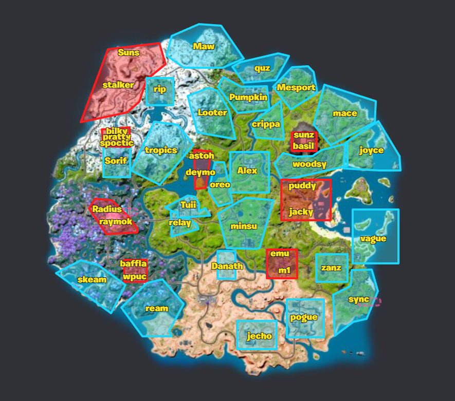 OCE Fortnite Dropmaps on Twitter: