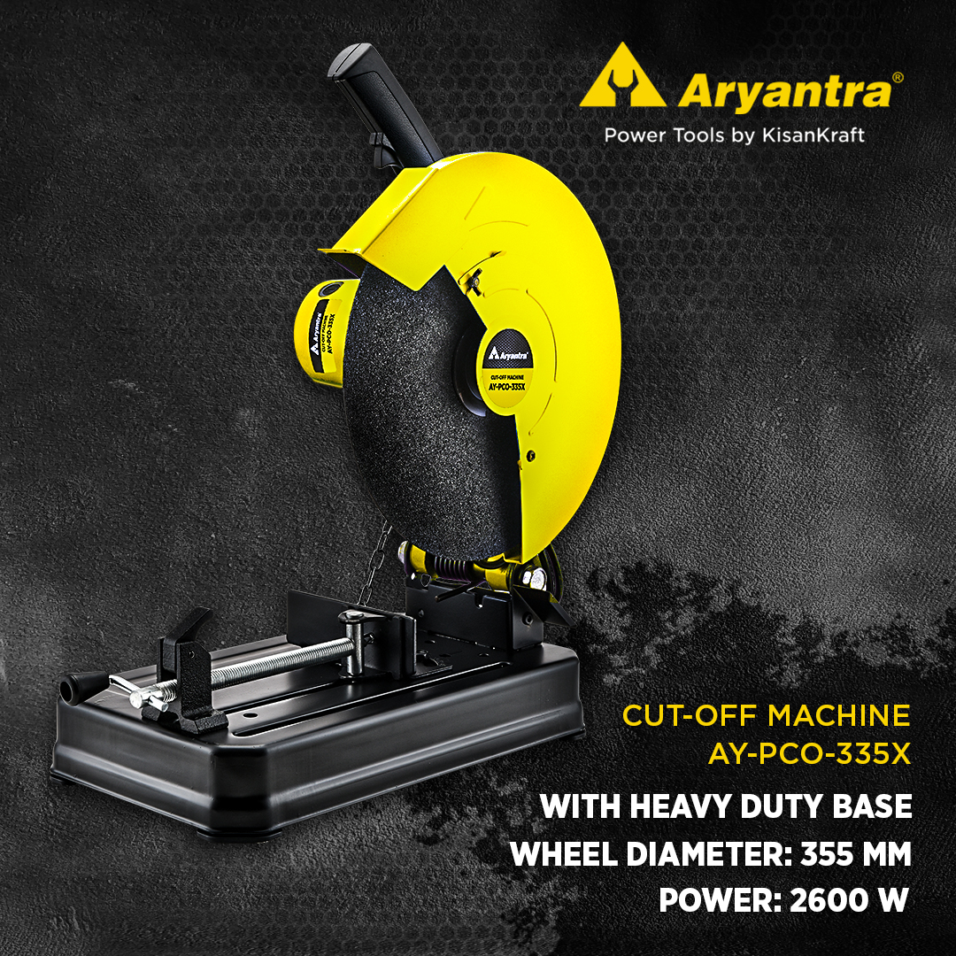 Kisankraft1's tweet photo. Aryantra Cut-Off Machine AY-PCO-335X is equipped with 2600W Powerful Motor which delivers the high speed and compatible with 355mm #cutting #wheels.
𝐊𝐧𝐨𝐰 𝐌𝐨𝐫𝐞 @ https://t.co/USxdNy9zYI
#Aryantra #CutOffMachine #construction #powertools #tools #CuttingMachine #HeavyDuty https://t.co/LZLK3nXz4w