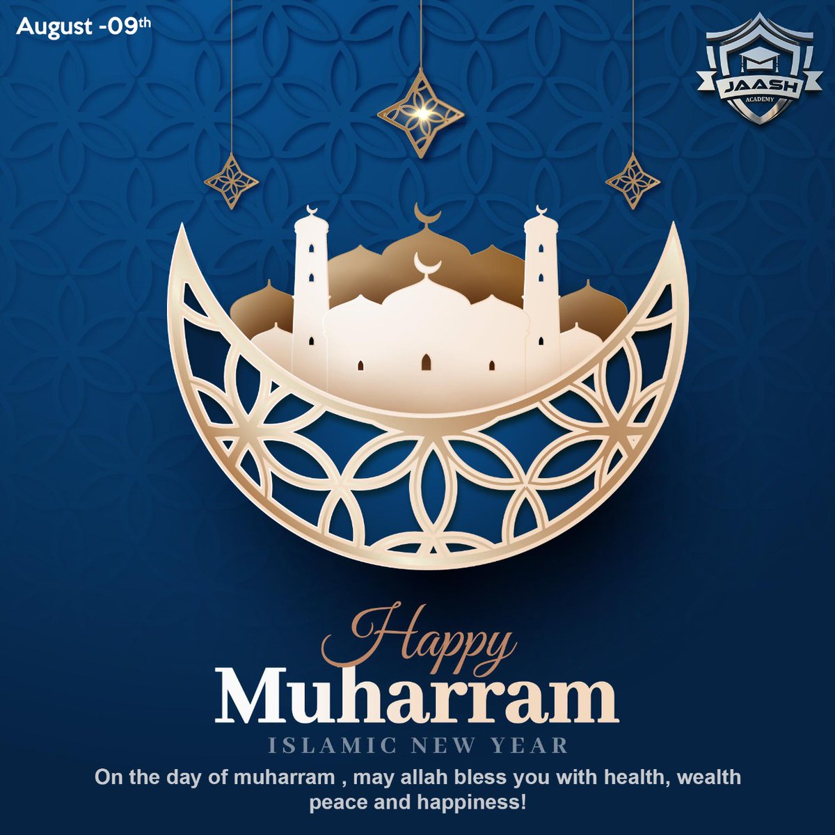 JaashAcademy's tweet photo. Happy Muharram
On the day of muharram, may allah bless you with health, wealth peace and happiness 
.
.
.
#jaashacademy #jaash #courses #Muharram #muharram2022 #HappyMuharram #AUG9TH #August9th #chennai #india #america #canada #singapore #malaysia #australia #europe https://t.co/LtLO3QRN4j