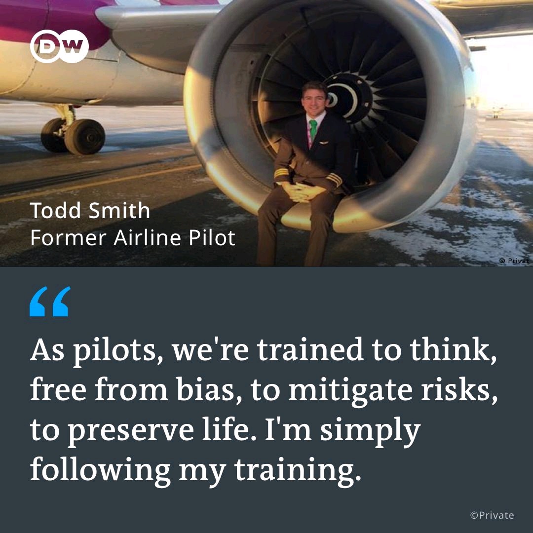 Meet the pilot who quit flying because of the climate crisis 

Todd Smith is a former airline pilot - now an activist with <a href="/ExtinctionR/">Extinction Rebellion Global</a> and co-founder of <a href="/_SafeLanding/">Safe Landing</a>.

👨‍✈️🌍 Read the article by <a href="/dw_environment/">DW Global Ideas & Environment</a>: dw.com/en/todd-smith-…