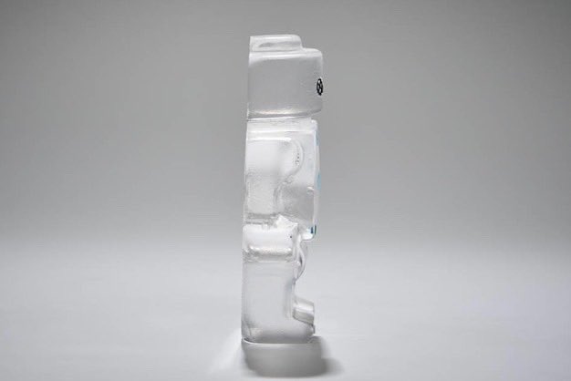 From Little Acorns…
9cm tall cast glass Sweet Nothing made from recycled glass with watch part inclusions 
The second piece in a very special triptych 💙 🦋 💙
📷 @Al_ick 
#InternationalYearofGlass
#InternationalYearofGlass2022
#IYOG
#IYOG2022
#Materiality
#CastGlass
#Horologist