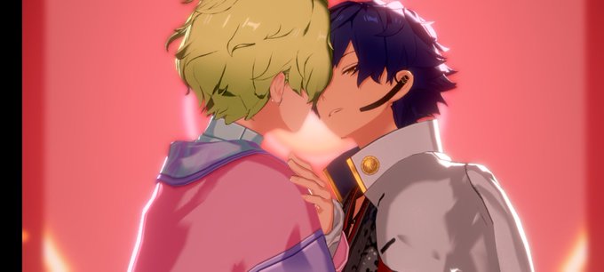 キス寸前のtwitterイラスト検索結果