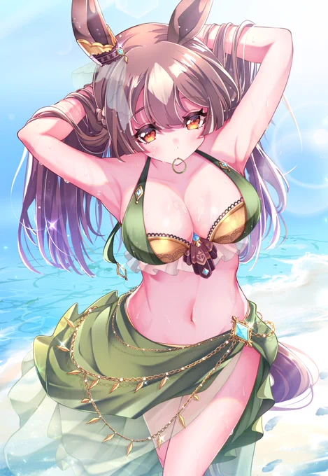 水着サトちゃん💎
#ウマ娘
#ウマ娘プリティーダービー 