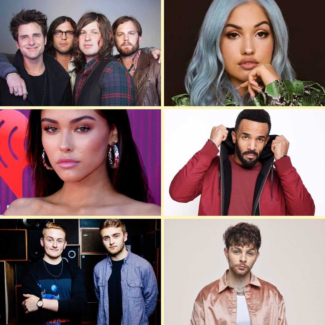 Are you doing to a festival this summer?

Do you know who these headliners are?

Then you could win a FREE festival makeup course! Enter here: instagram.com/p/CgeB4qkNOqO/