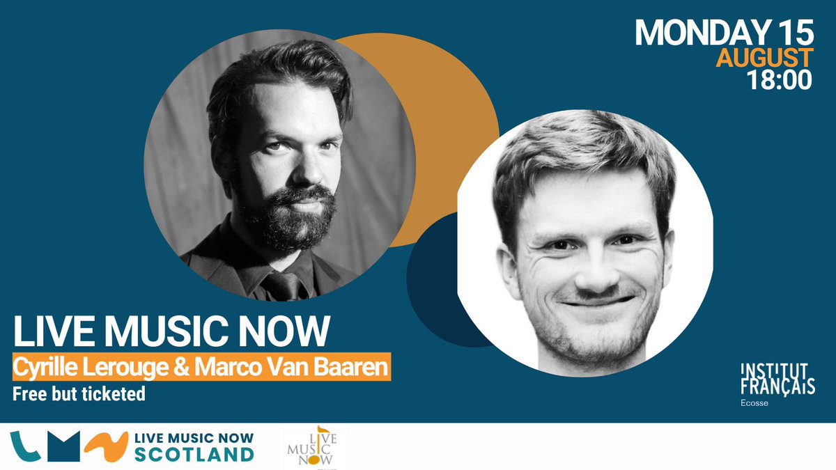 ifecosse's tweet photo. We are hosting a FREE concert on the 15th of August at 6pm with our partners Live Music Now Scotland and France! @LiveMusicNowSCO ๐
Get ready & BOOK your tickets NOW on :
https://t.co/uIbvhTfPPR ๐ฅณ
#edinburgh #Scotland #Ecosse #livemusic #music #freeconcert #musician #Free https://t.co/q52n4zLV9B