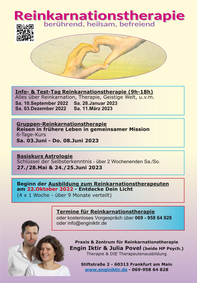 enginiktir's tweet photo. #reinkarnationstherapie #therapeutenausbildung #seminare #karma #astrologie #geistigewelt #dualseele #seelenverwandt #zwillingsseele #enginiktir #frankfurt #KURSE #rückführungstherapie https://t.co/ymUpubW6vB