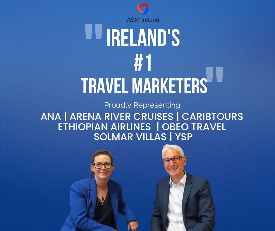 Are you looking to enter the Irish market with a travel or tourism product? Talk to us about short/long-term campaigns to launch your brand with the Irish travel industry. #travelmarketing #salesrepresentation #aviation #travelindustry