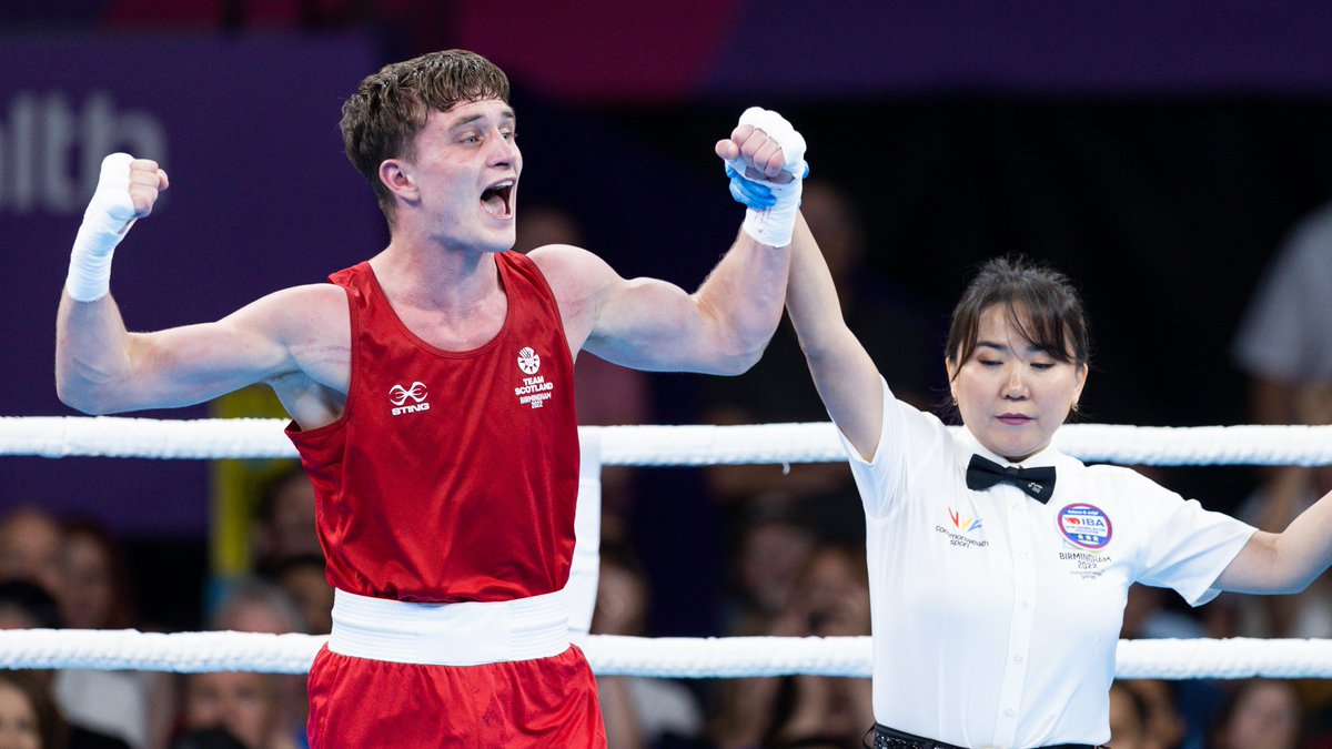 BoxingScotland's tweet photo. 📰| NEWS: "To be named the best is brilliant."
 
@Team_Scotland boxer @sam_hickey20 named as the Best Male Boxer of the 2022 Commonwealth Games, after winning the Middleweight Gold medal in Birmingham. 

Full story⬇️

https://t.co/bQZsBSKV9L

#TeamScotland #B2022 https://t.co/hvKrJw5xMk